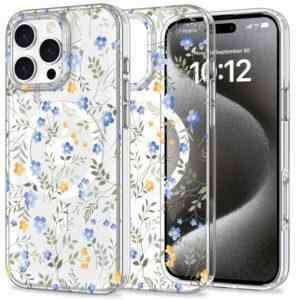 kryt tech protect magmood pro apple iphone 16 pro magsafe jemne kyticky pruhledny