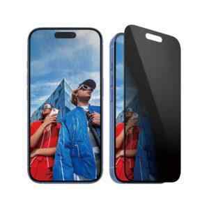 tvrzene sklo panzerglass pro apple iphone 16 15 aplikator privacy