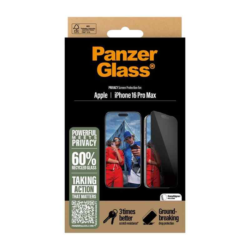 Tvrzené sklo PANZERGLASS pro Apple iPhone 16 Pro Max - aplikátor - privacy 3 Tvrzené sklo PANZERGLASS pro Apple iPhone 16 Pro Max - aplikátor - privacy - Obrázek 3