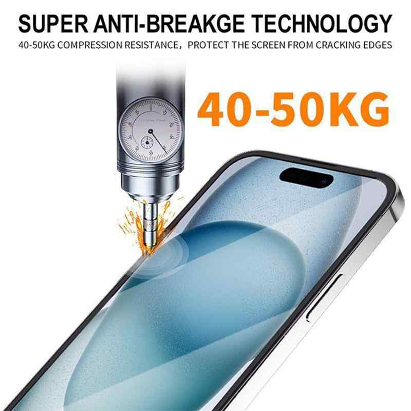 Tvrzené sklo (Tempered Glass) JP Titan pro Apple iPhone 16 Pro - 2,5D - extra odolné - privacy 4 Tvrzené sklo (Tempered Glass) JP Titan pro Apple iPhone 16 Pro - 2,5D - extra odolné - privacy - Obrázek 4