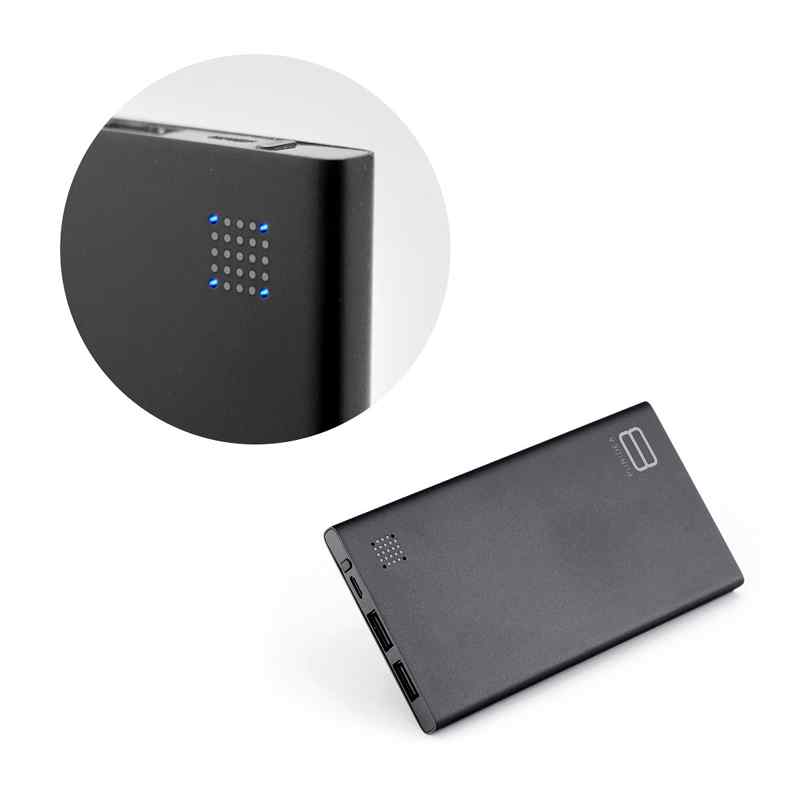 Externí baterie / power bank PURIDEA - 8000 mAh - 2x USB, celkem 3A - černá 3 Externí baterie / power bank PURIDEA - 8000 mAh - 2x USB, celkem 3A - černá - Obrázek 3