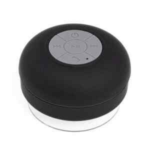 Reproduktor Bluetooth - voděodolný - silikonový - černý