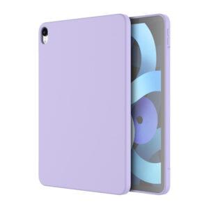 kryt pro apple ipad air 4 5 2022 silikonovy mikrovlakno fialovy