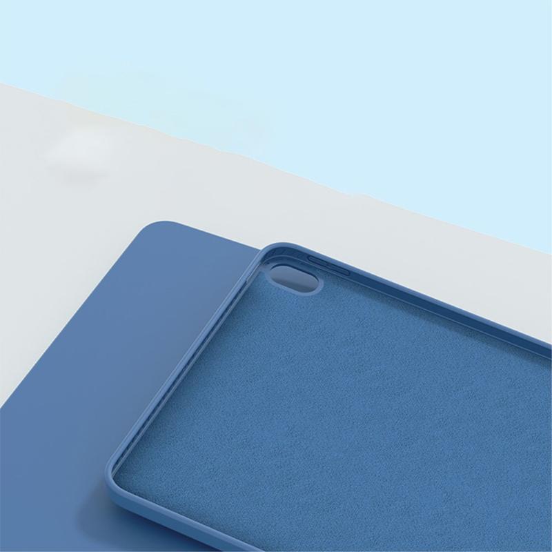 Kryt pro Apple iPad Air 4 / 5 (2022) - silikonový + mikrovlákno - fialový 7 Kryt pro Apple iPad Air 4 / 5 (2022) - silikonový + mikrovlákno - fialový - Obrázek 7