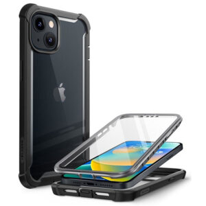kryt supcase ares pro apple iphone 14 plus 360 ochrana plastovy gumovy cerny