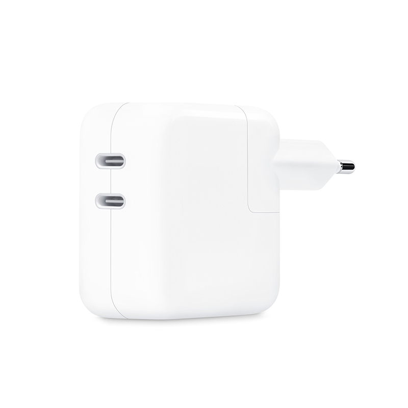 Originální Apple 35W napájecí adaptér pro Apple iPhone / iPad / Macbook - dvouportový (2x) USB-C 2 Originální Apple 35W napájecí adaptér pro Apple iPhone / iPad / Macbook - dvouportový (2x) USB-C - Obrázek 2