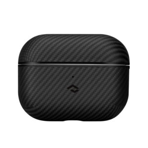 Pouzdro PITAKA MagEZ pro Apple AirPods Pro - MagSafe kompatibilní - karbonové - černé