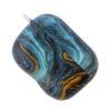 Pouzdro pro Apple AirPods Pro - plastové - mramorový vzor - modré - Image 4