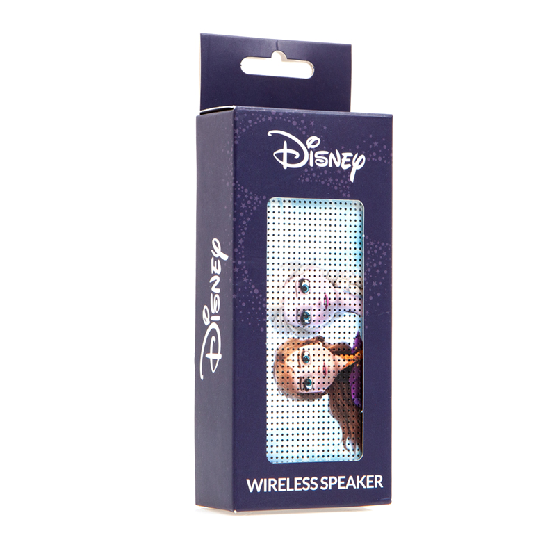 Reproduktor Bluetooth DISNEY - Anna a Elsa - 3W - přenosný - modrý / černý 2 Reproduktor Bluetooth DISNEY - Anna a Elsa - 3W - přenosný - modrý / černý - Obrázek 2