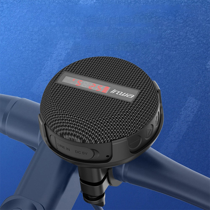 Reproduktor Bluetooth + držák na kolo - zobrazení rychlosti - AUX / SD vstup - odolný - černý 6 Reproduktor Bluetooth + držák na kolo - zobrazení rychlosti - AUX / SD vstup - odolný - černý - Obrázek 6
