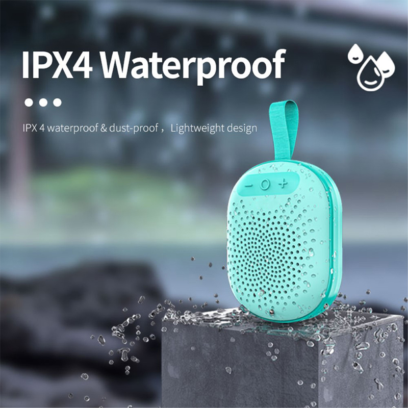 Reproduktor Bluetooth - mini provedení - voděodolný - 3W - RGB světlo - modrý 2 Reproduktor Bluetooth - mini provedení - voděodolný - 3W - RGB světlo - modrý - Obrázek 2