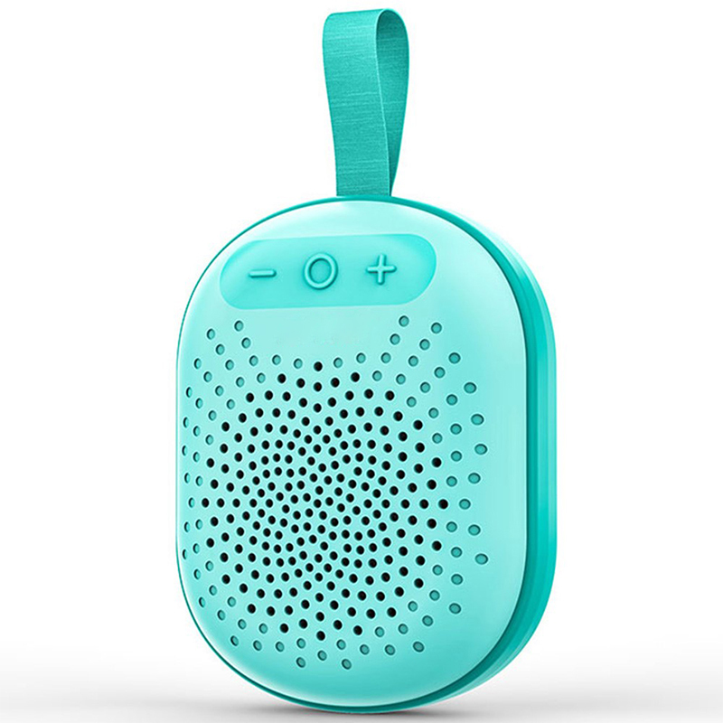 Reproduktor Bluetooth - mini provedení - voděodolný - 3W - RGB světlo - modrý 1 Reproduktor Bluetooth - mini provedení - voděodolný - 3W - RGB světlo - modrý