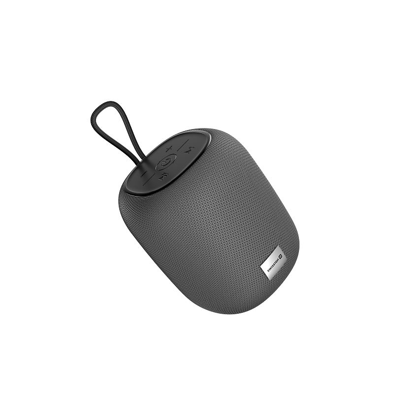 Reproduktor Bluetooth SWISSTEN SOUND-X - 15W USB-C - nylonový - poutko - šedý 3 Reproduktor Bluetooth SWISSTEN SOUND-X - 15W USB-C - nylonový - poutko - šedý - Obrázek 3