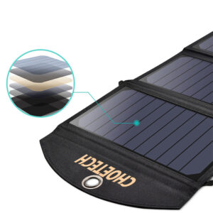 solarni nabijecka choetech pro apple a dalsi zarizeni 19w 2x usb a 5v 2 4a skladaci seda