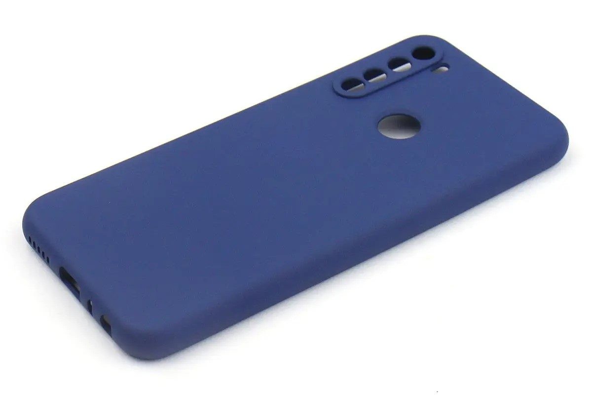 Silikonový kryt pro Xiaomi Redmi Note 8T - Tmavě modrý 1 Silikonový kryt pro Xiaomi Redmi Note 8T - Tmavě modrý