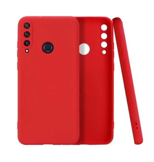 Silikonový kryt pro Huawei P30 Lite - Červený 1 Silikonový kryt pro Huawei P30 Lite - Červený