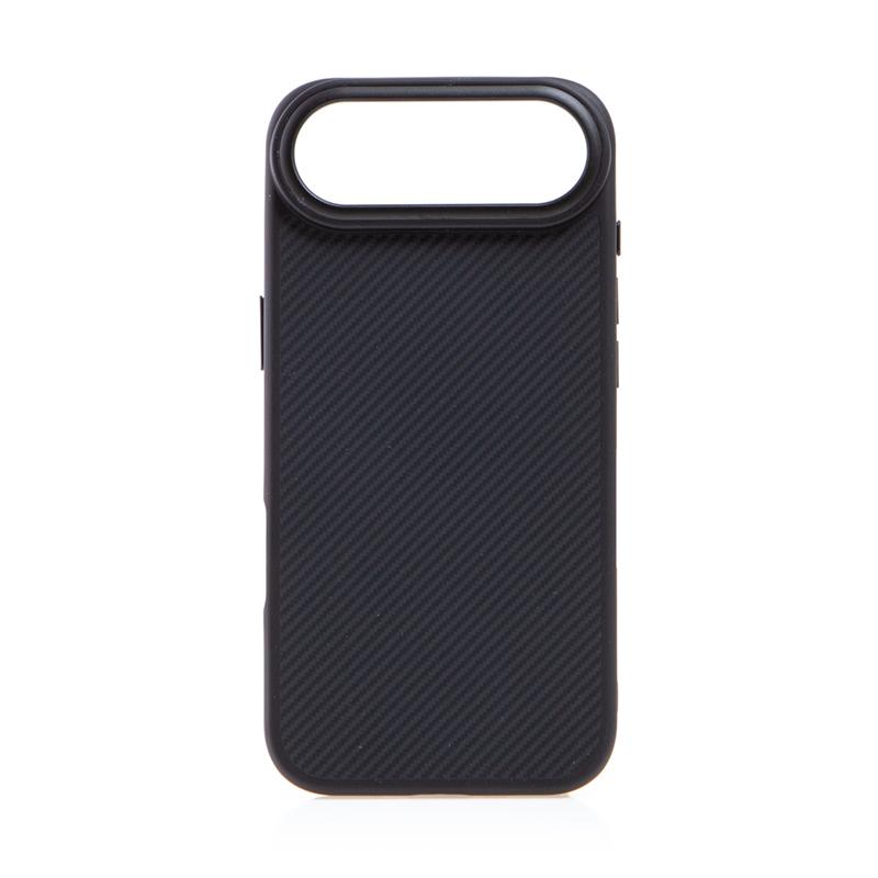 Kryt CARBON Elite pro Apple iPhone Air - MagSafe kompatibilní - gumový / karbonový - černý 3 Kryt CARBON Elite pro Apple iPhone Air - MagSafe kompatibilní - gumový / karbonový - černý - Obrázek 3